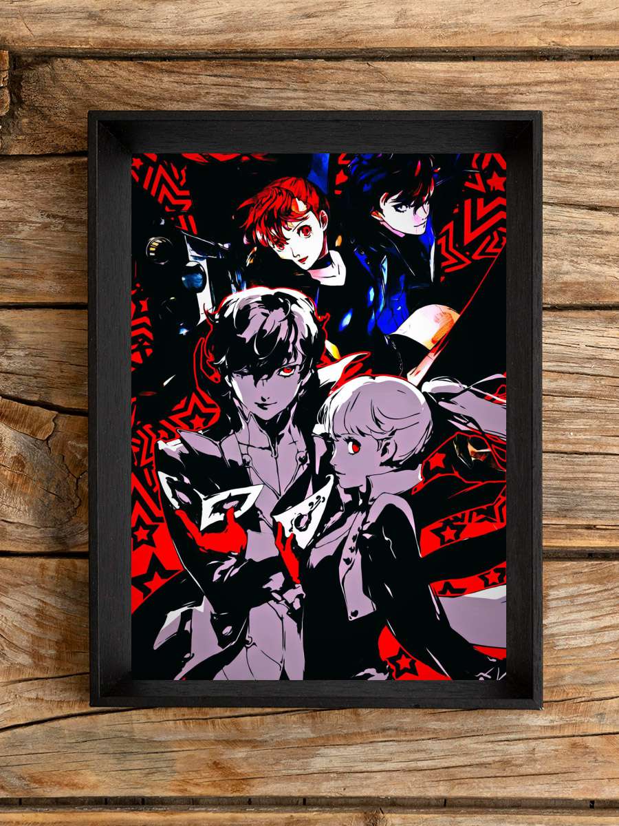persona 5 royale Anime Poster Çerçevesiz Yüksek Kalite Anime Duvar Poster