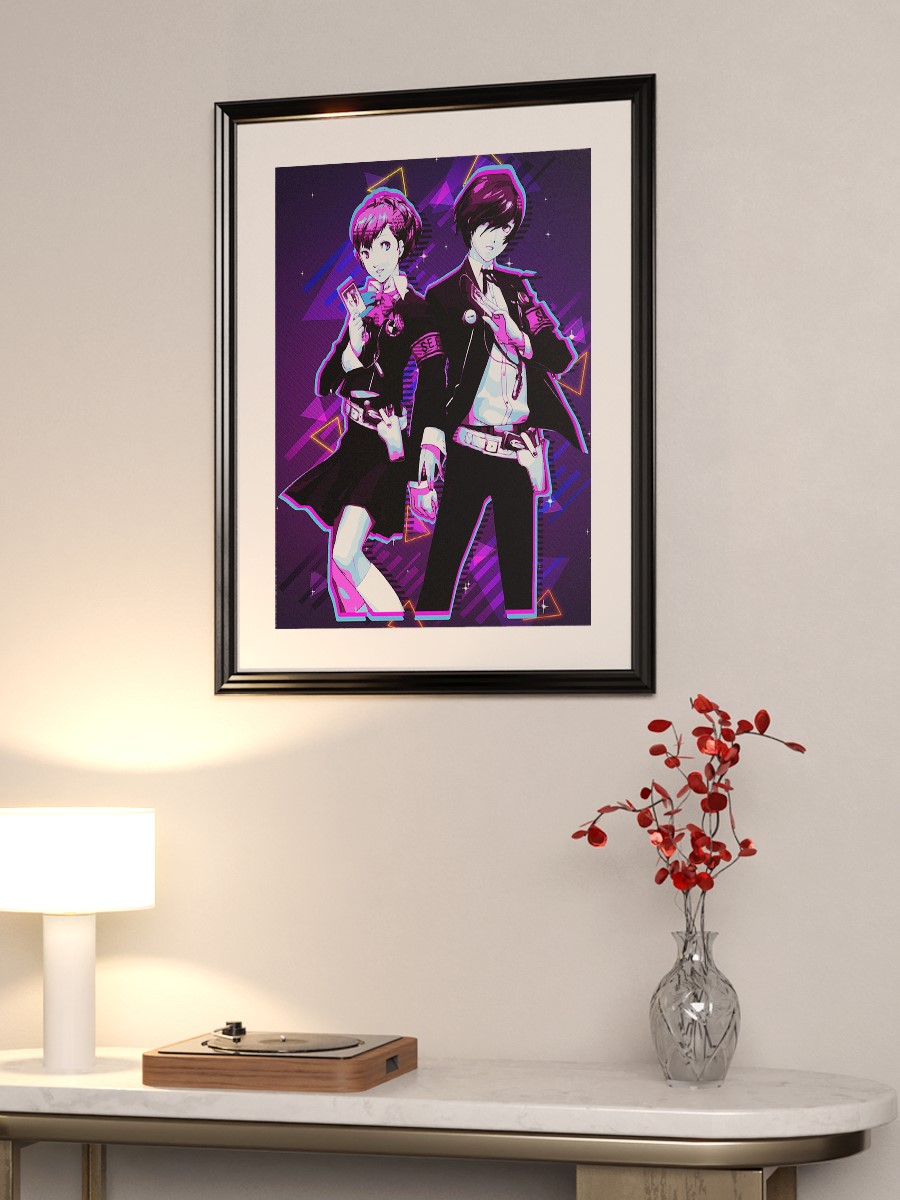 Persona Anime Poster Çerçevesiz Yüksek Kalite Anime Duvar Poster