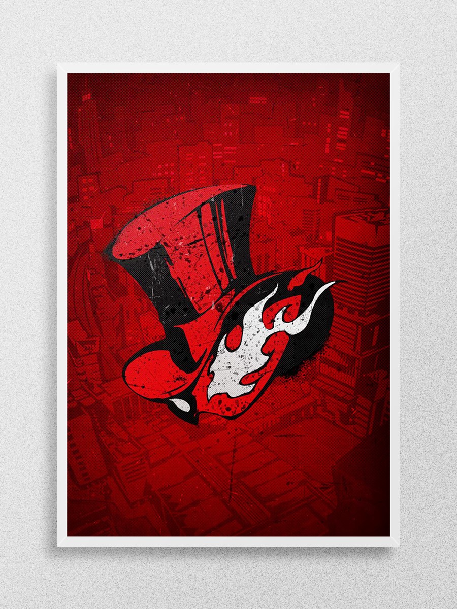 persona Anime Poster Çerçevesiz Yüksek Kalite Anime Duvar Poster