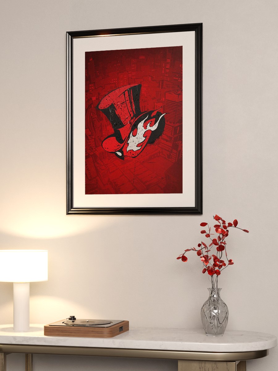 persona Anime Poster Çerçevesiz Yüksek Kalite Anime Duvar Poster