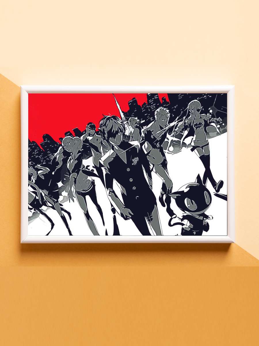 persona Anime Poster Çerçevesiz Yüksek Kalite Anime Duvar Poster