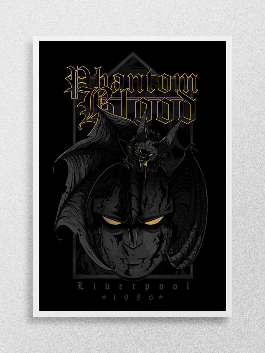 Phantom Blood Anime Poster Çerçevesiz Yüksek Kalite Anime Duvar Poster