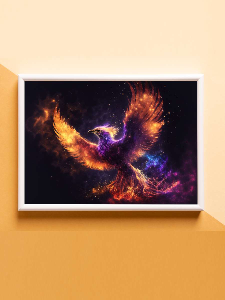 Phoenix Bird Anime Poster Çerçevesiz Yüksek Kalite Anime Duvar Poster