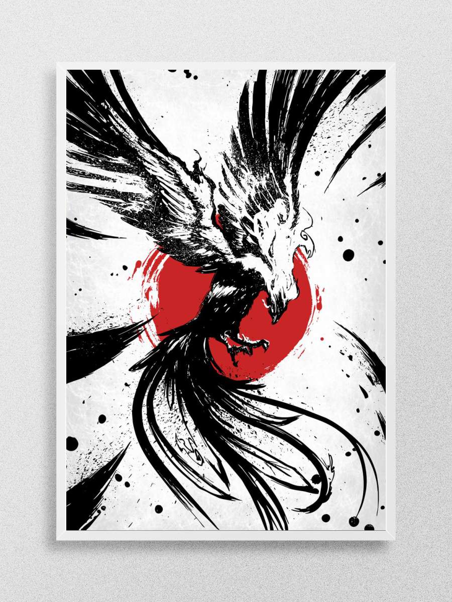 Phoenix Hoo Anime Poster Çerçevesiz Yüksek Kalite Anime Duvar Poster