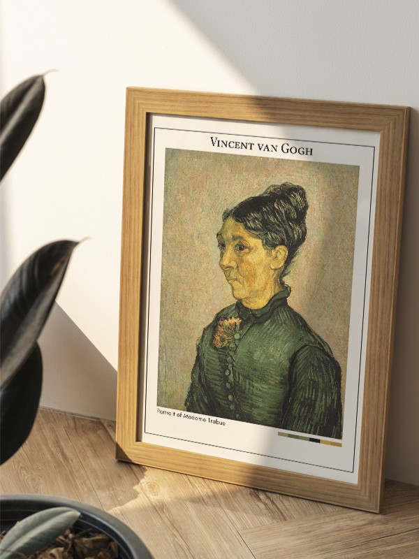 Vincent van Gogh Portrait of Madame Trabuc Poster