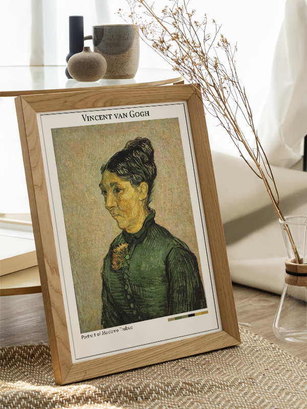 Vincent van Gogh Portrait of Madame Trabuc Poster