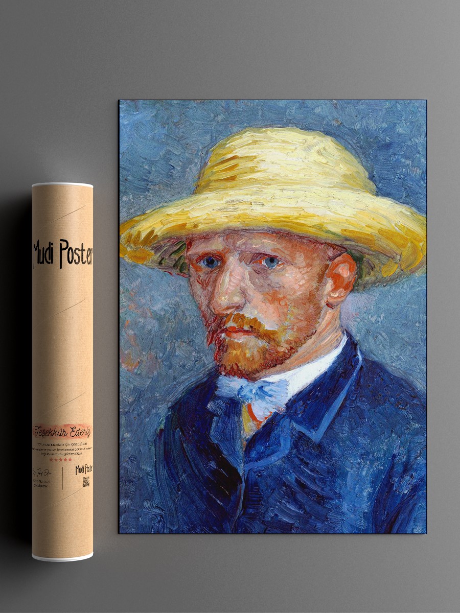 Portrait of Theo van Gogh  Tablo Sanatsal Ünlü Ressam Poster Çerçevesiz Yüksek Kalite Poster