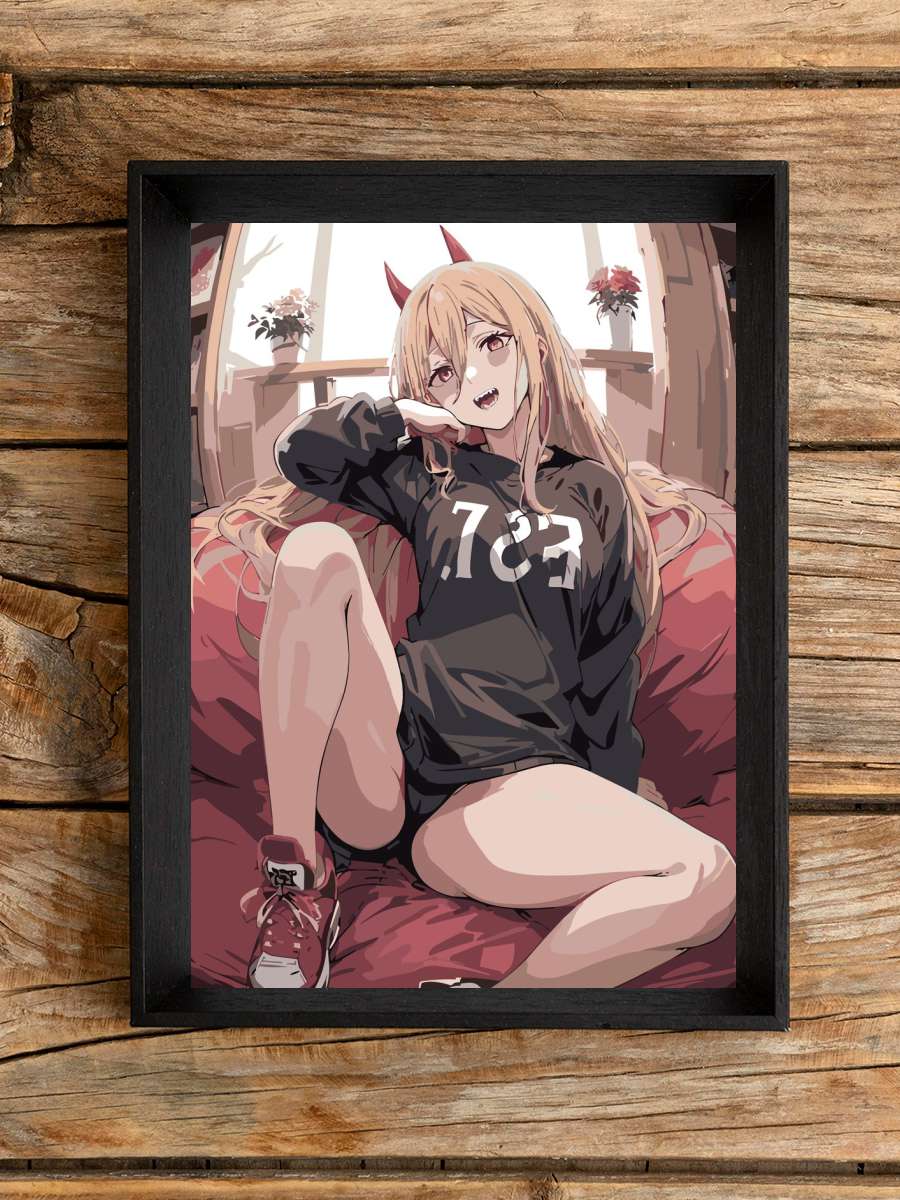Power Chainsaw Man Anime Anime Poster Çerçevesiz Yüksek Kalite Anime Duvar Poster