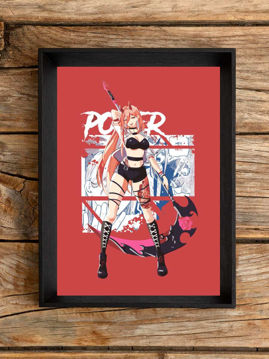 Power Chainsaw Man Anime Anime Poster Çerçevesiz Yüksek Kalite Anime Duvar Poster