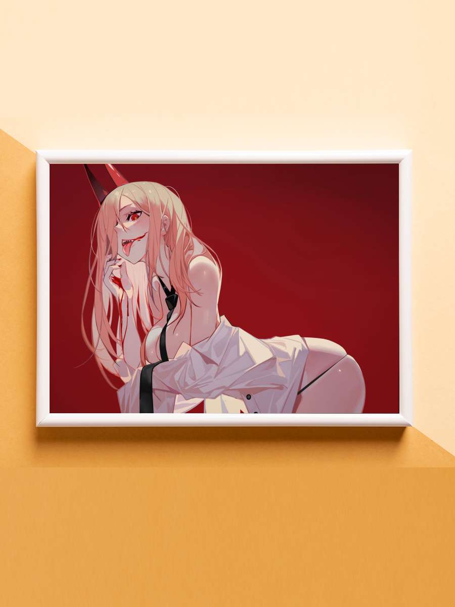 Power Chainsaw man Anime Poster Çerçevesiz Yüksek Kalite Anime Duvar Poster