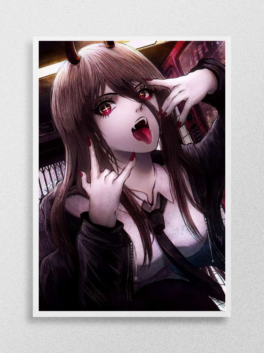power chainsaw man sexy Anime Poster Çerçevesiz Yüksek Kalite Anime Duvar Poster