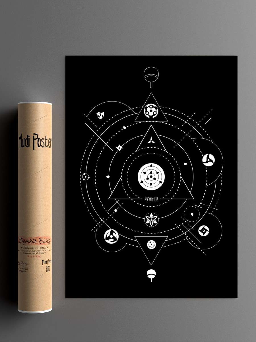 Power Clan Anime Poster Çerçevesiz Yüksek Kalite Anime Duvar Poster