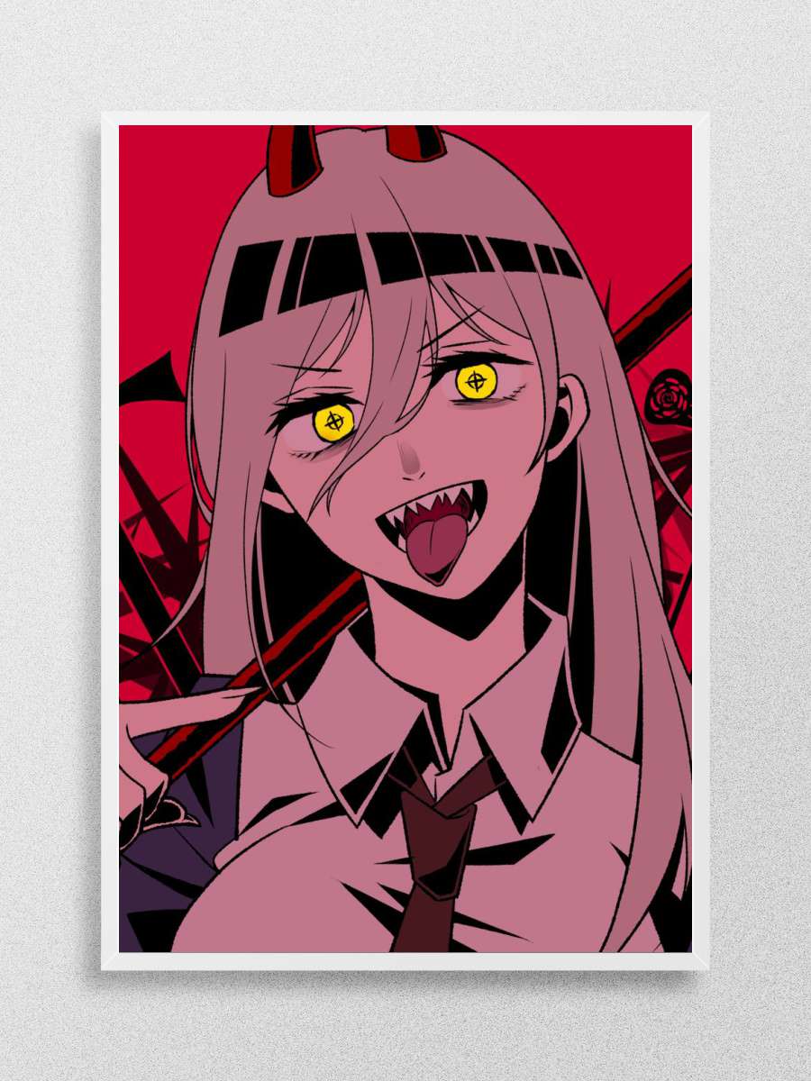 Power Anime Poster Çerçevesiz Yüksek Kalite Anime Duvar Poster
