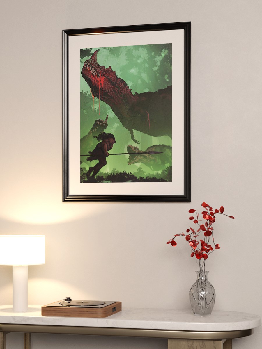Primal Anime Poster Çerçevesiz Yüksek Kalite Anime Duvar Poster