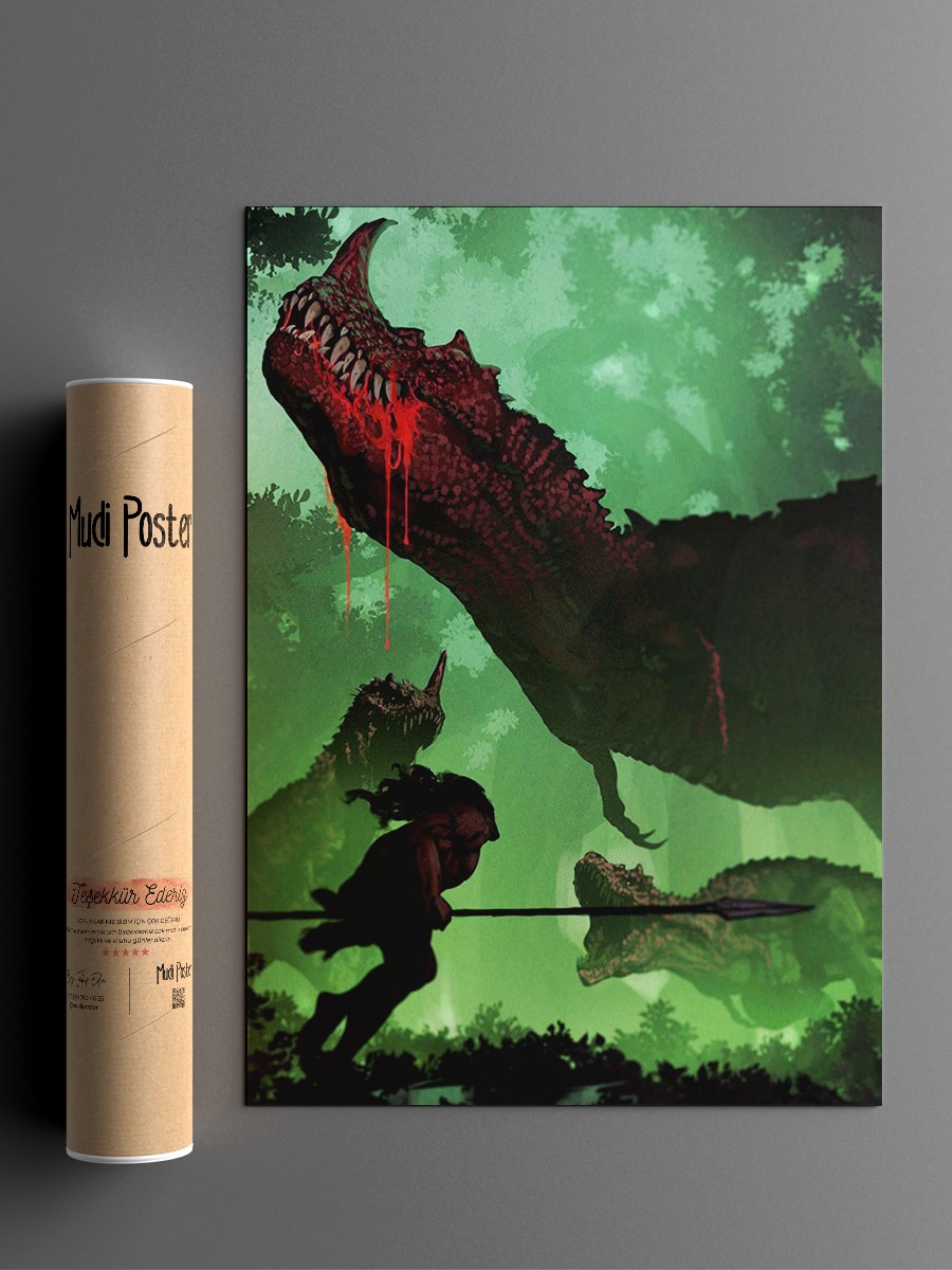 Primal Anime Poster Çerçevesiz Yüksek Kalite Anime Duvar Poster