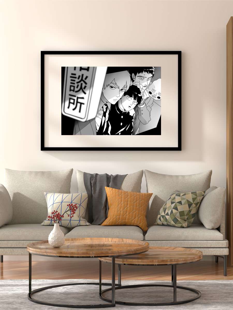 Psycho Mob 100 Anime Poster Çerçevesiz Yüksek Kalite Anime Duvar Poster