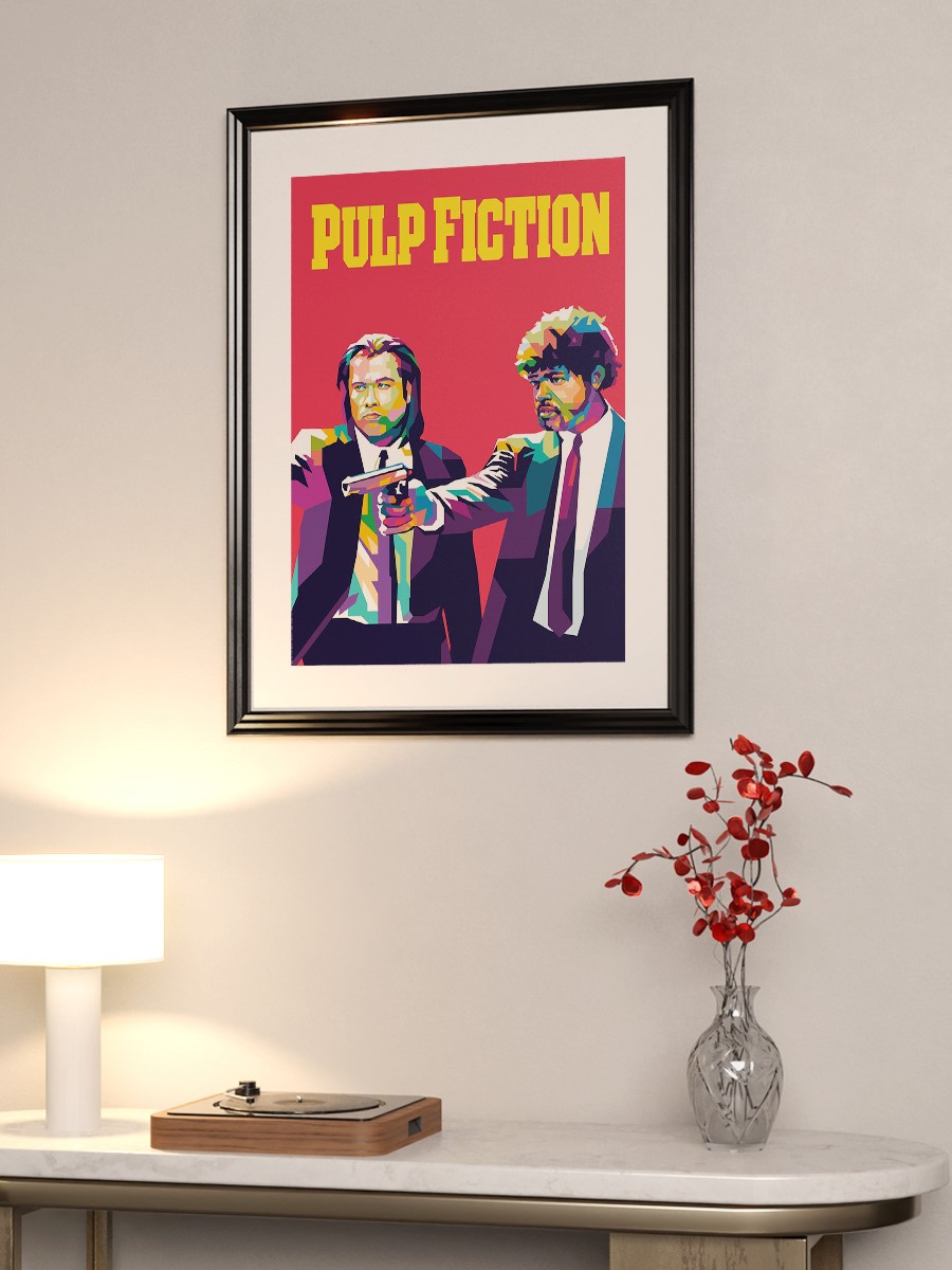 Pulp Fiction Movie Poster, Çerçevesiz Tv Film Poster