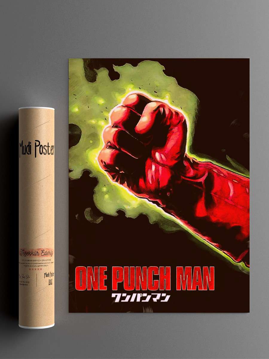 PUNCH Anime Poster Çerçevesiz Yüksek Kalite Anime Duvar Poster