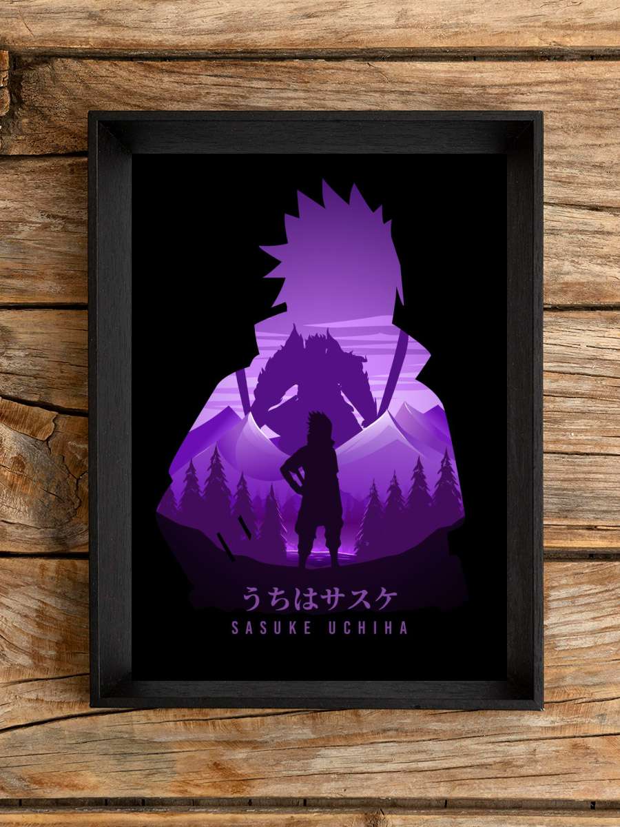 Purple Susanoo Ninja Anime Anime Poster Çerçevesiz Yüksek Kalite Anime Duvar Poster