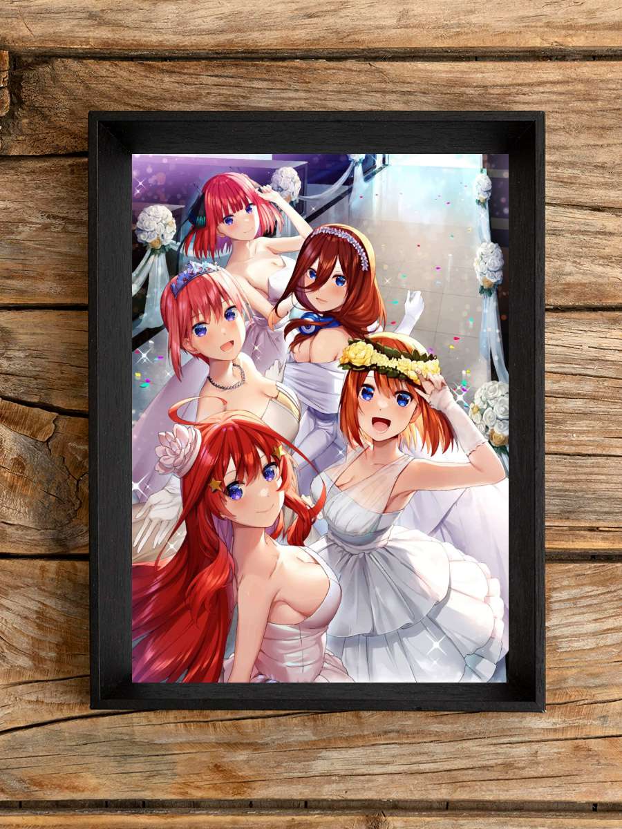 Quintessential Quintuplets Anime Poster Çerçevesiz Yüksek Kalite Anime Duvar Poster