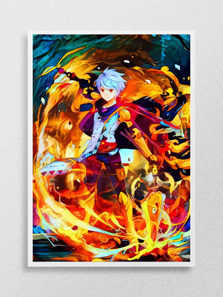 Rabbit Foot Anime Poster Çerçevesiz Yüksek Kalite Anime Duvar Poster