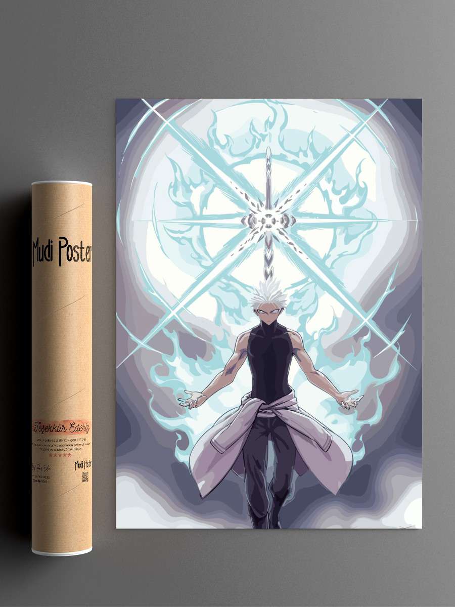 Ragna Crimson Anime Poster Çerçevesiz Yüksek Kalite Anime Duvar Poster