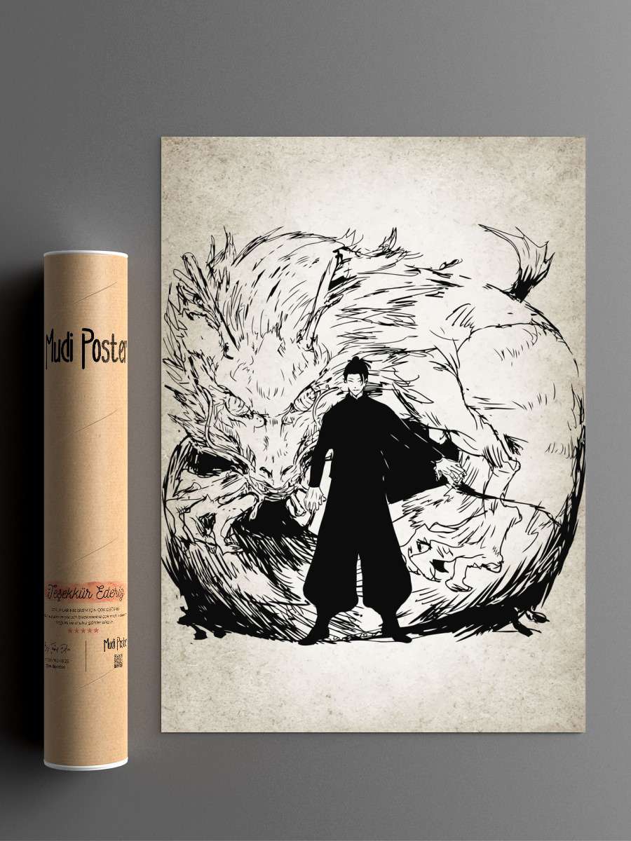 rainbow dragon and suguru Anime Poster Çerçevesiz Yüksek Kalite Anime Duvar Poster