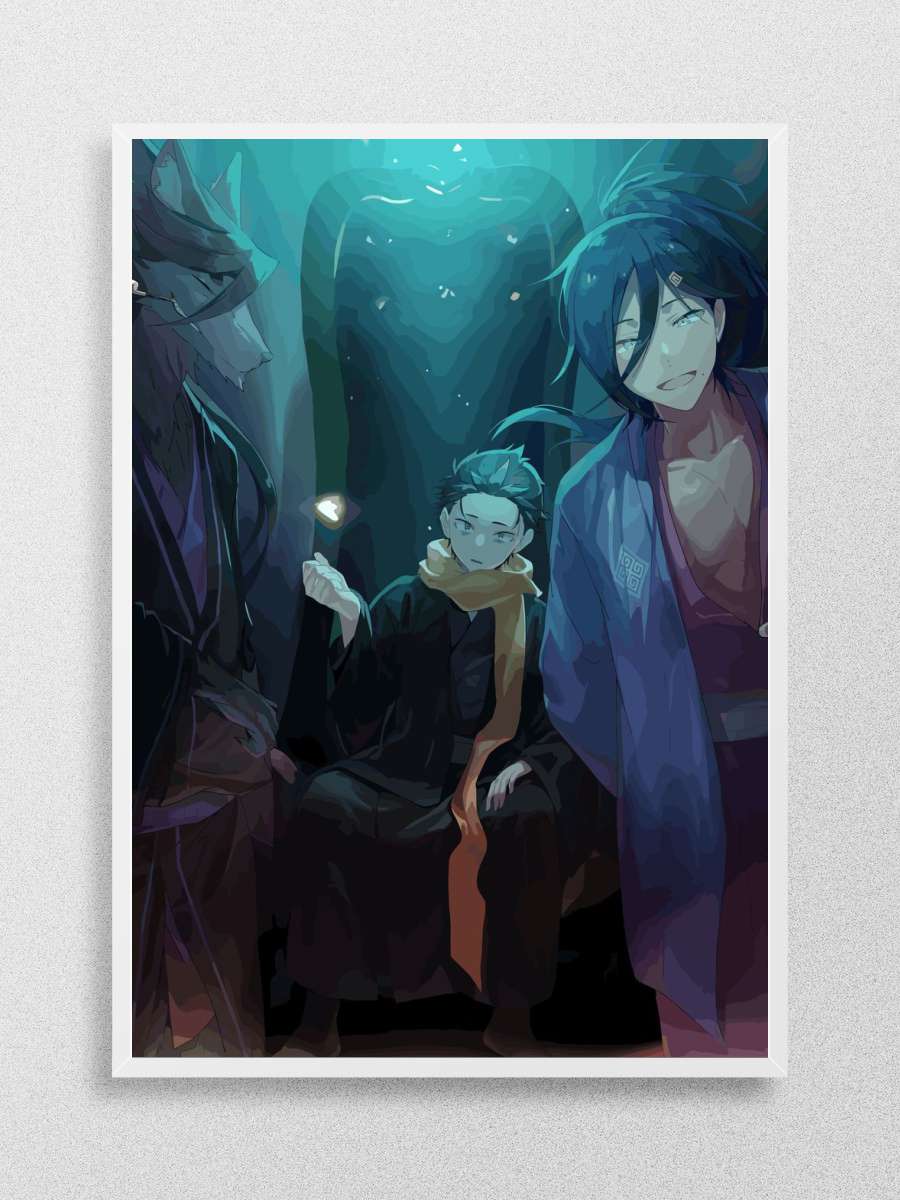 Re Zero Anime Poster Çerçevesiz Yüksek Kalite Anime Duvar Poster