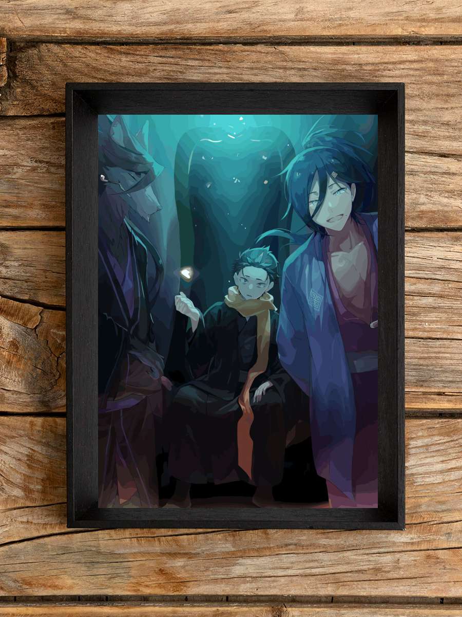 Re Zero Anime Poster Çerçevesiz Yüksek Kalite Anime Duvar Poster