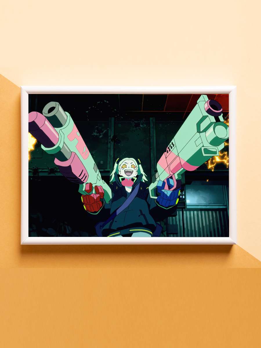 Rebecca with Guns Anime Poster Çerçevesiz Yüksek Kalite Anime Duvar Poster