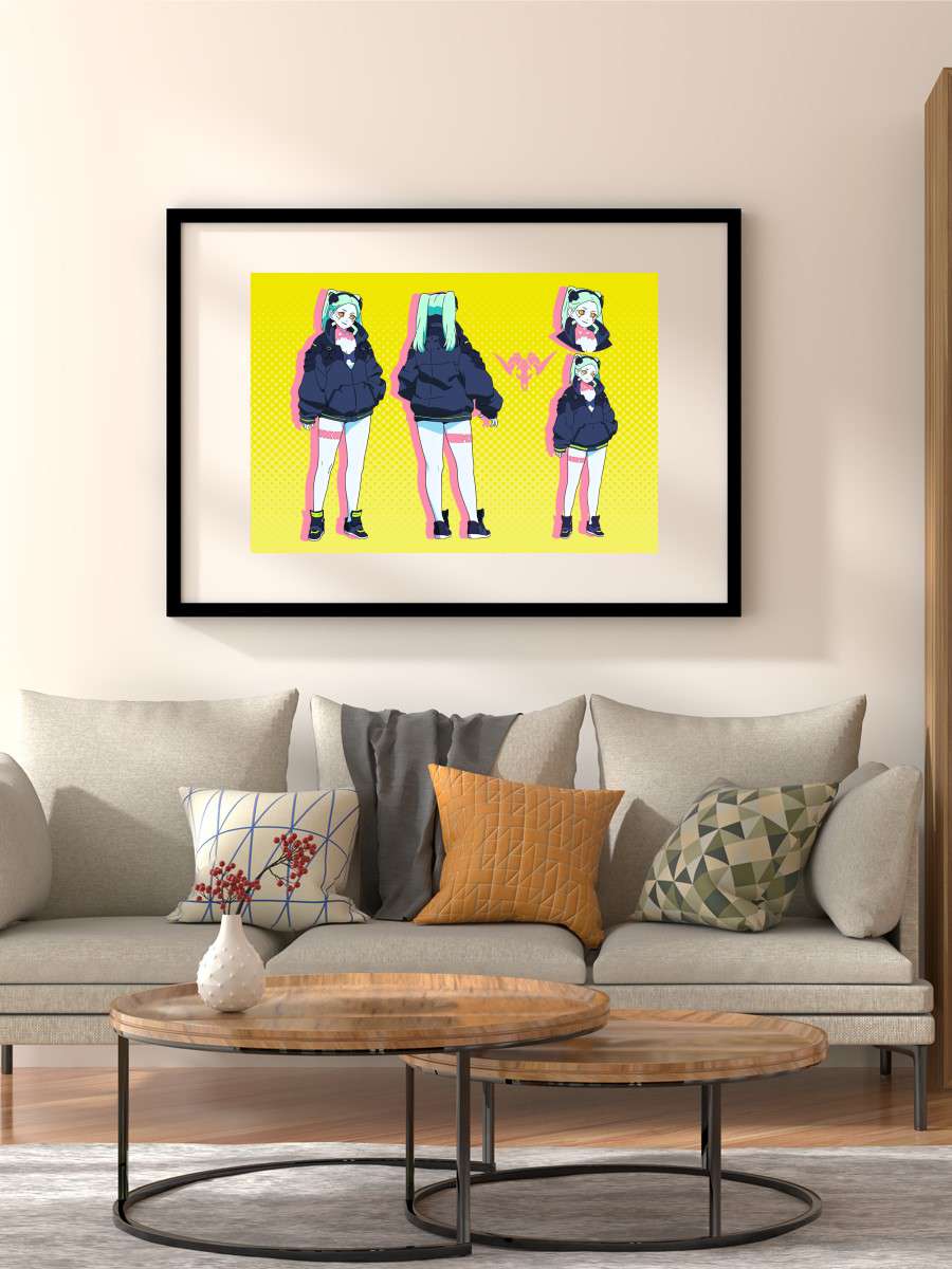 Rebecca with jacket Anime Poster Çerçevesiz Yüksek Kalite Anime Duvar Poster