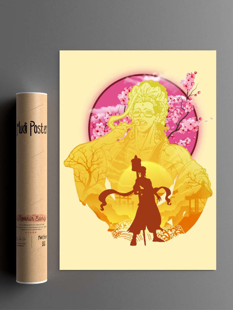 Record of Ragnarok Buddha Anime Poster Çerçevesiz Yüksek Kalite Anime Duvar Poster