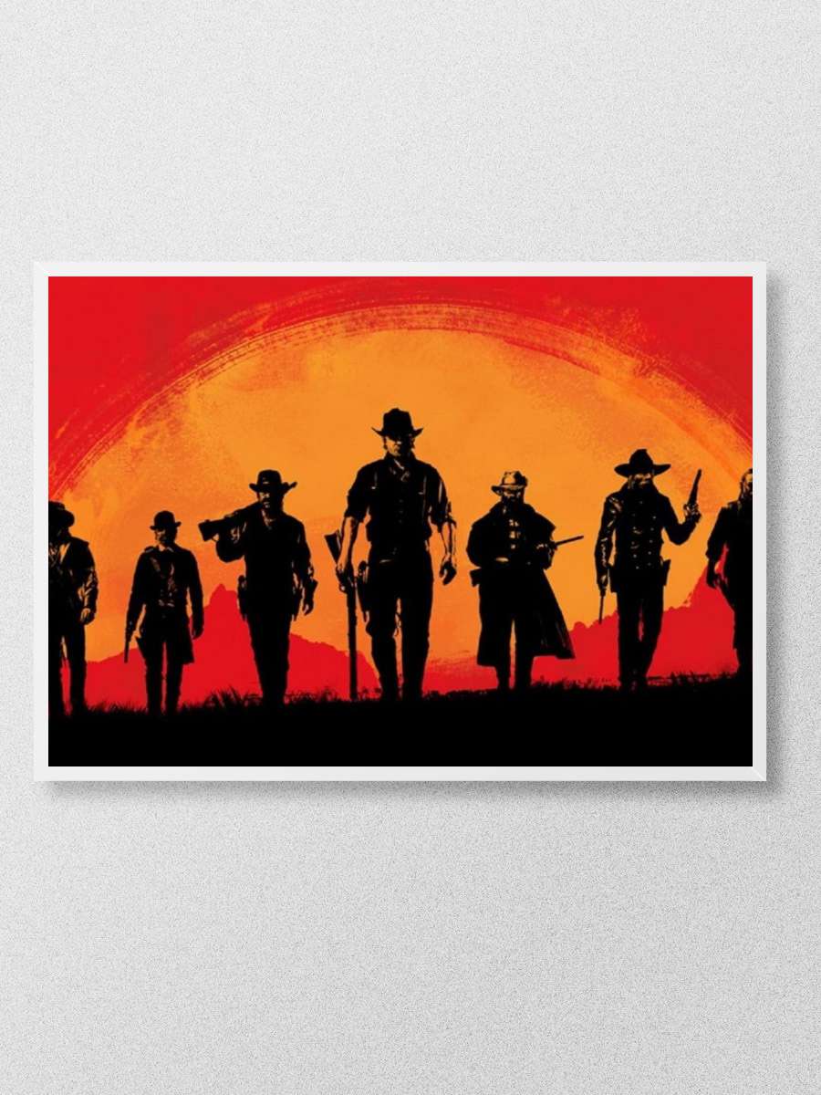 Red Dead Anime Poster Çerçevesiz Yüksek Kalite Anime Duvar Poster