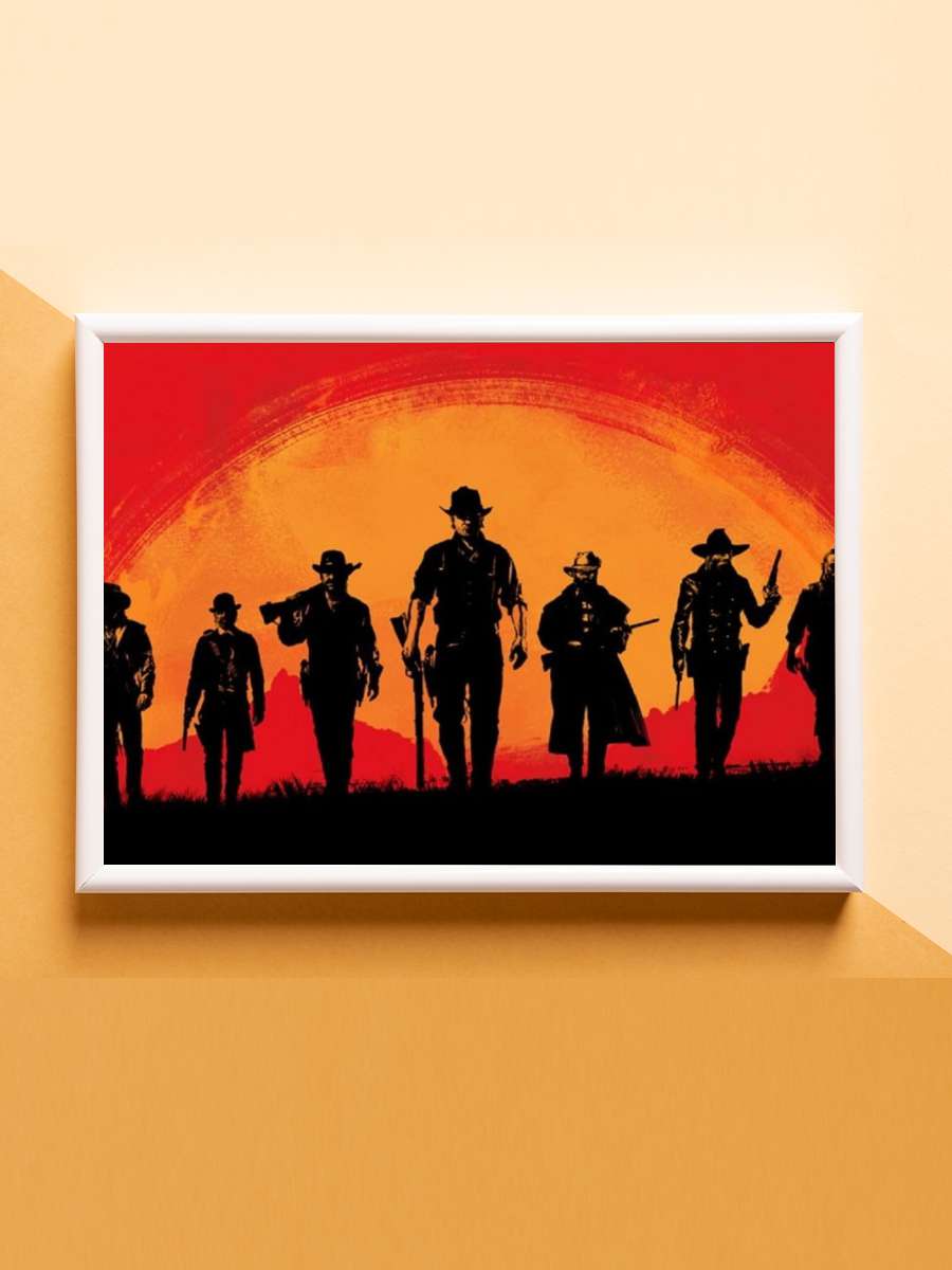 Red Dead Anime Poster Çerçevesiz Yüksek Kalite Anime Duvar Poster