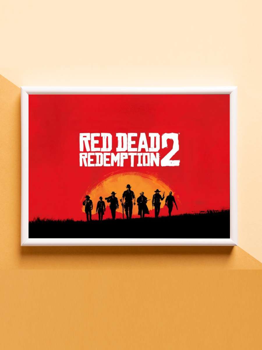 Red Dead Anime Poster Çerçevesiz Yüksek Kalite Anime Duvar Poster