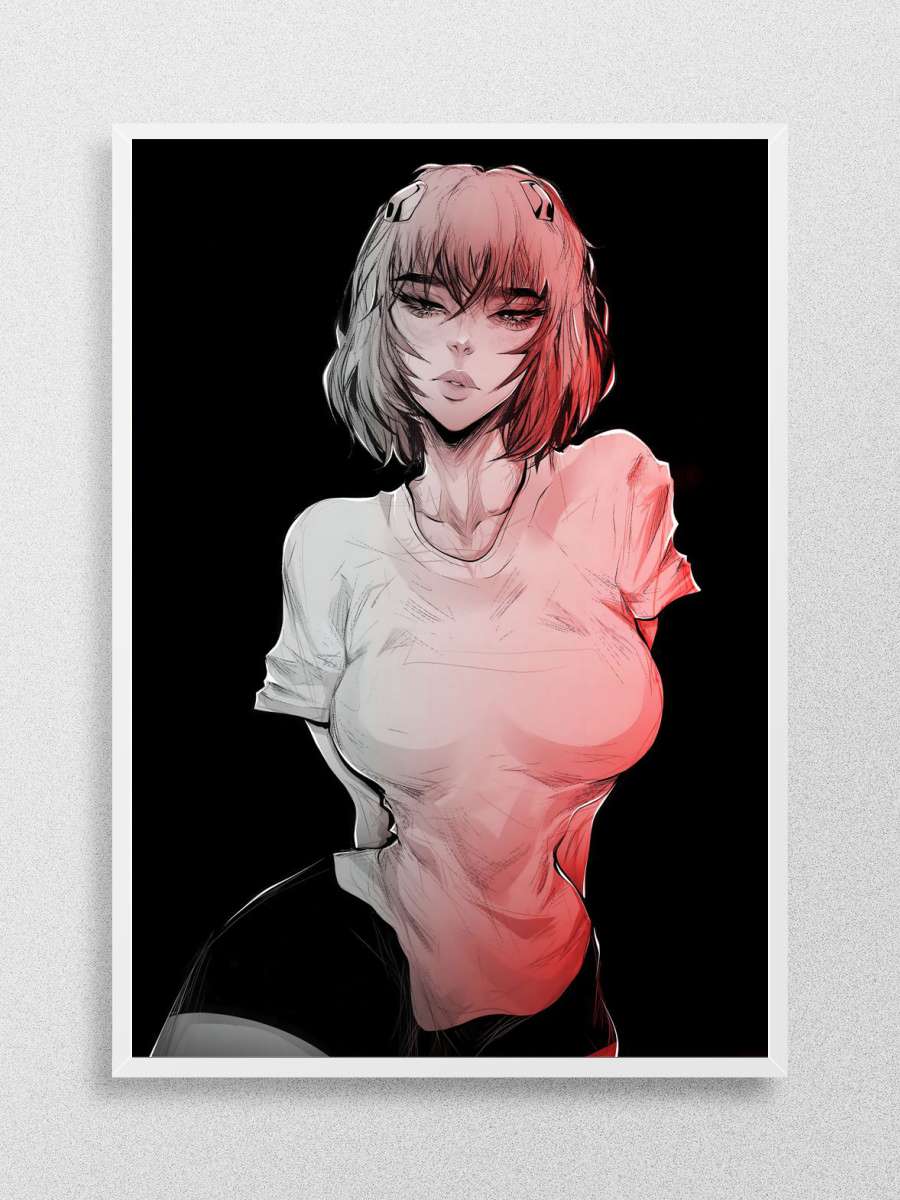 REI AYANAMI EVANGELION Anime Poster Çerçevesiz Yüksek Kalite Anime Duvar Poster
