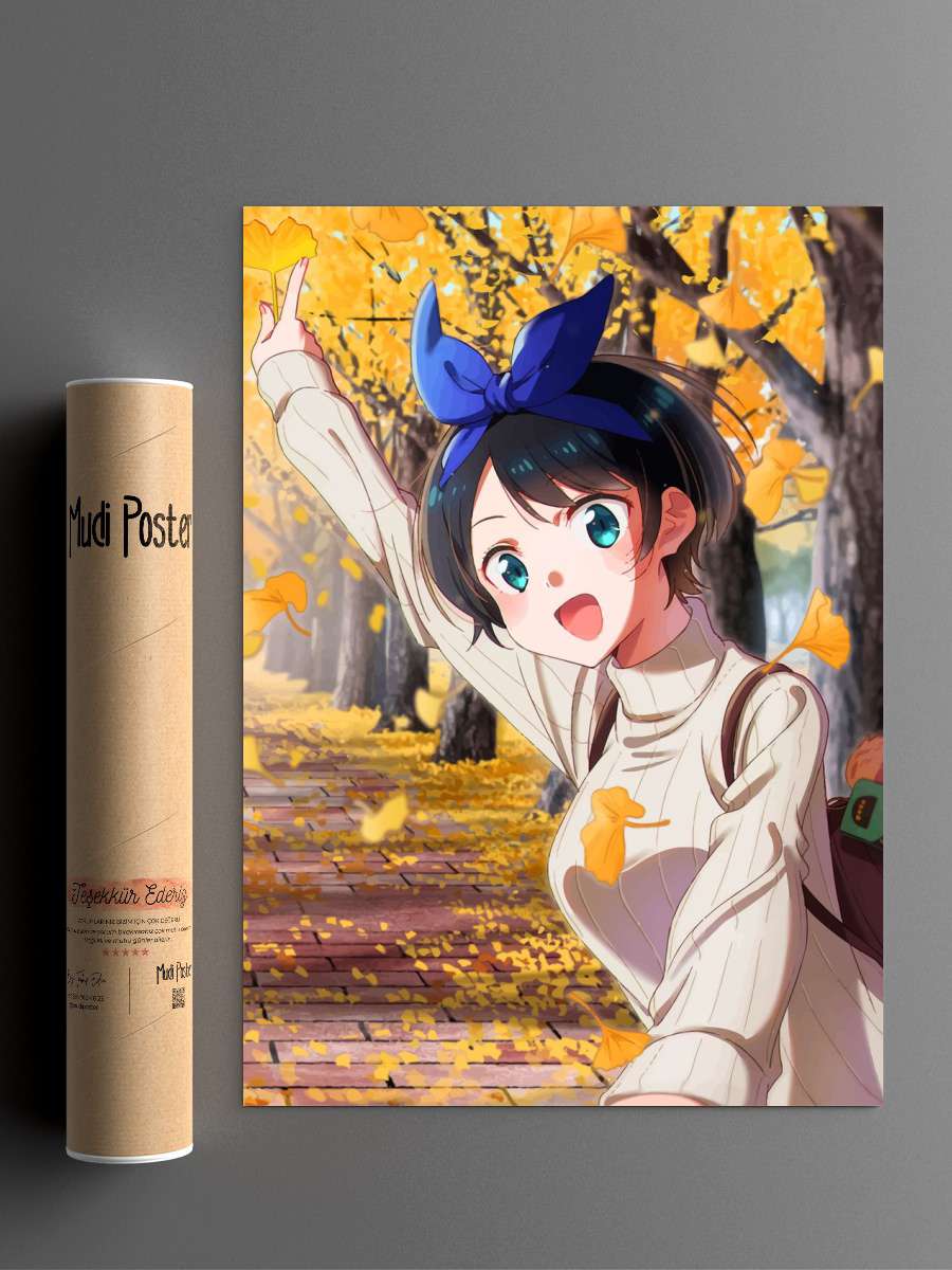 Rent a girlfriend Anime Poster Çerçevesiz Yüksek Kalite Anime Duvar Poster