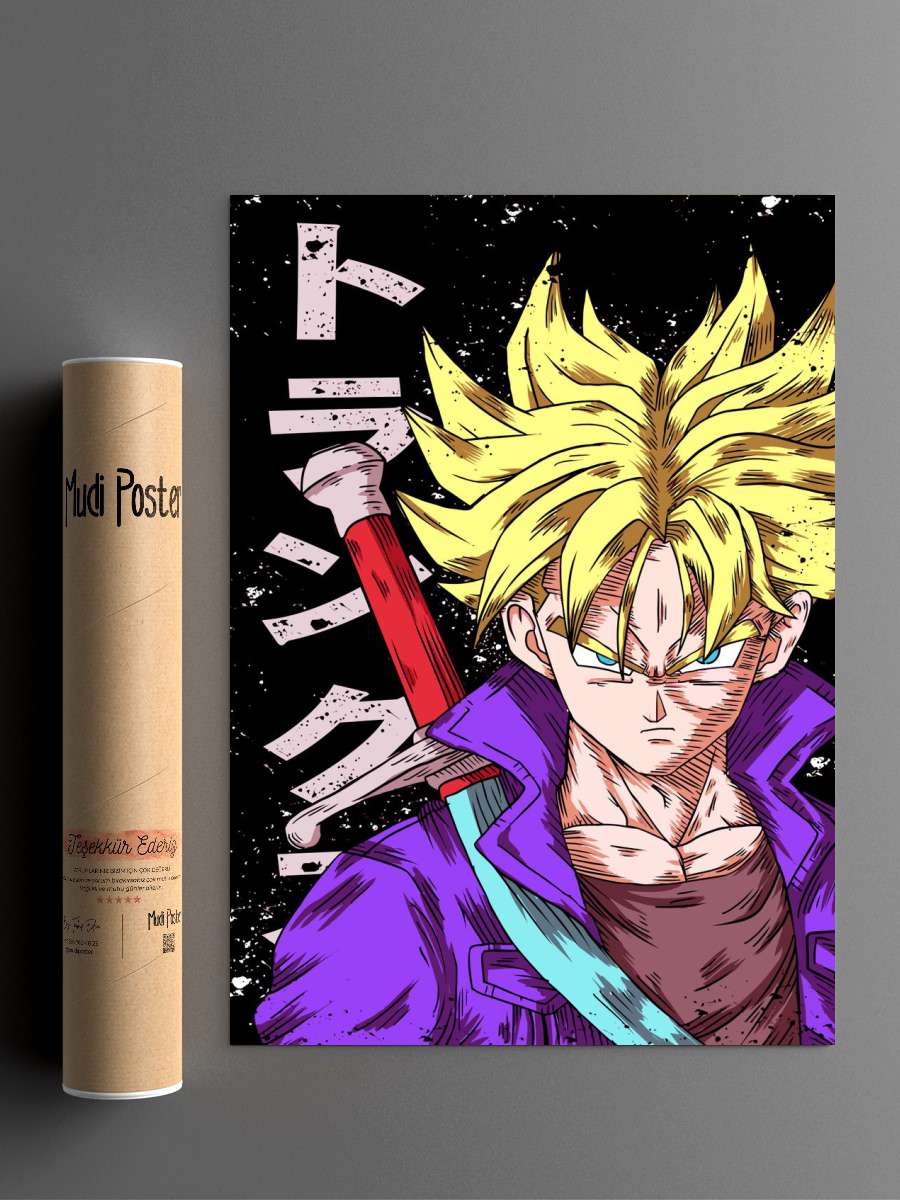 retro anime fanatsy Anime Poster Çerçevesiz Yüksek Kalite Anime Duvar Poster