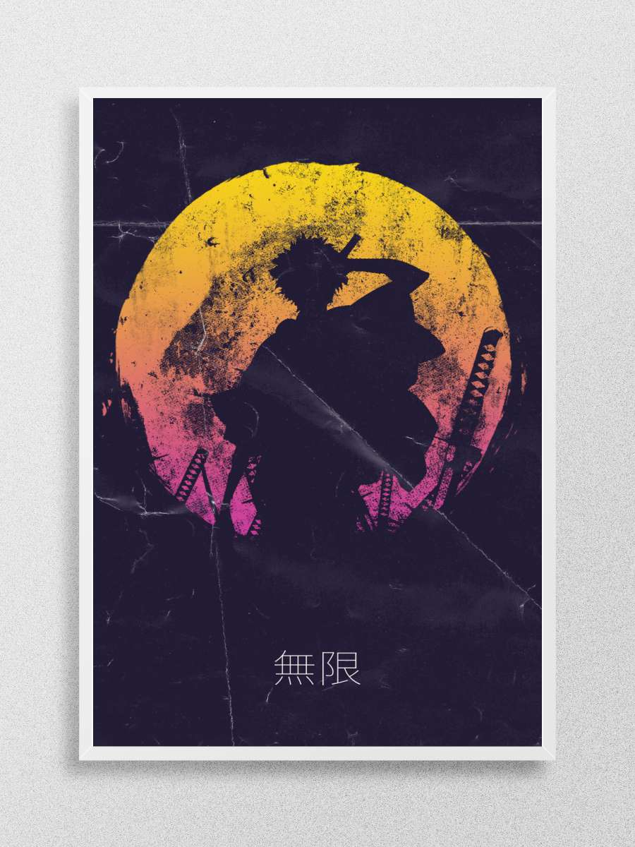 Retro Mugen Anime Poster Çerçevesiz Yüksek Kalite Anime Duvar Poster