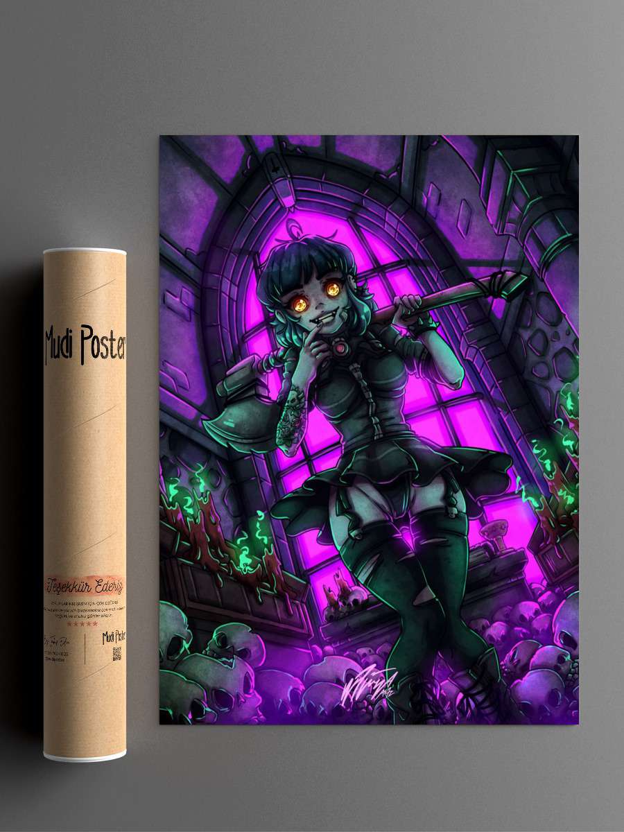 Revis Nightmare Anime Poster Çerçevesiz Yüksek Kalite Anime Duvar Poster