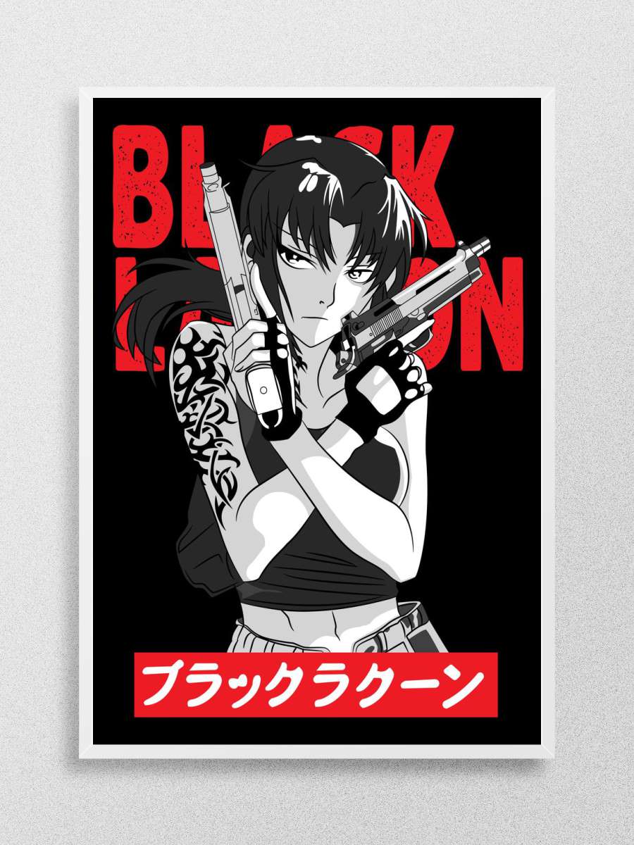 Revy Anime Poster Çerçevesiz Yüksek Kalite Anime Duvar Poster