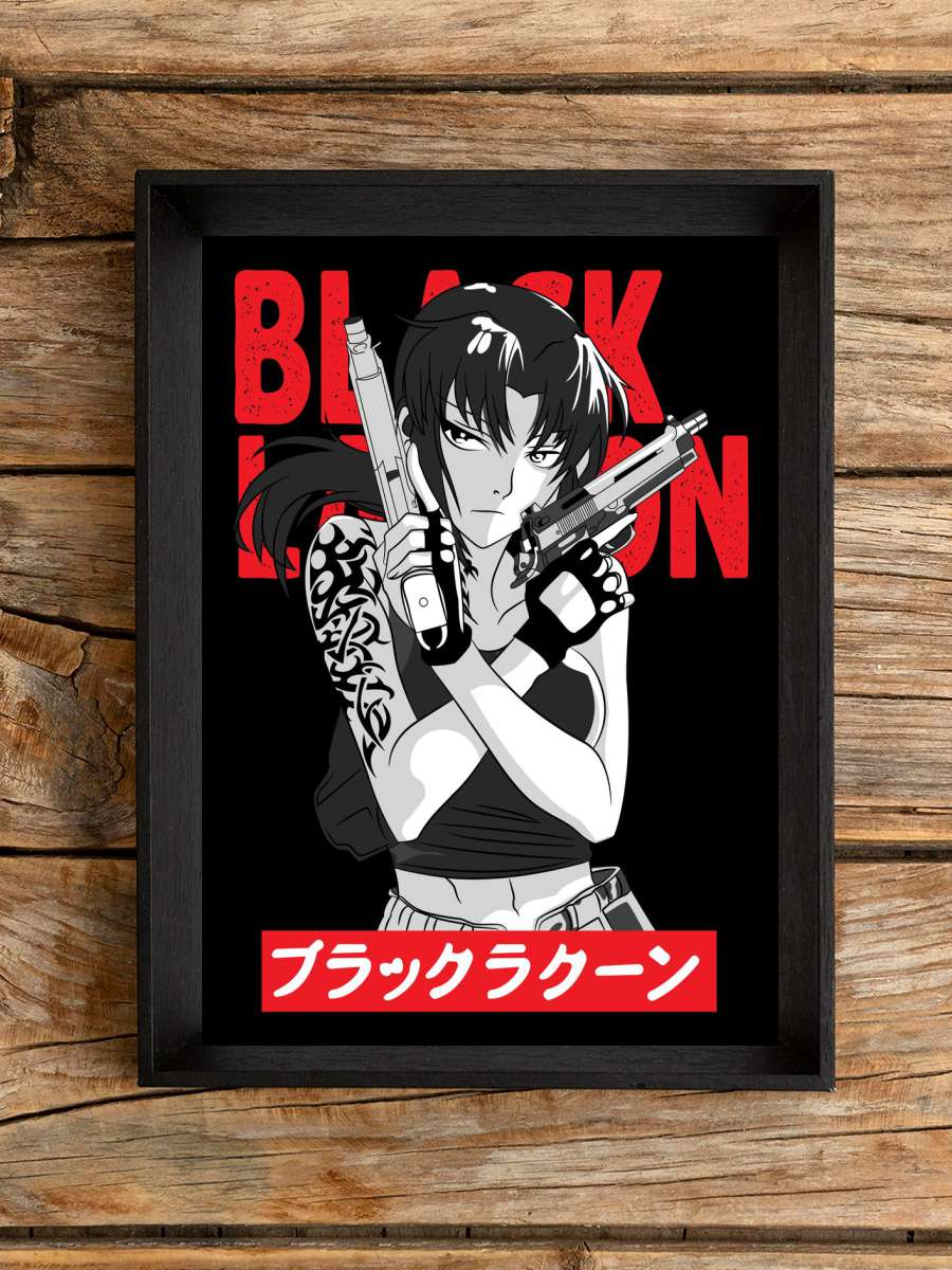 Revy Anime Poster Çerçevesiz Yüksek Kalite Anime Duvar Poster