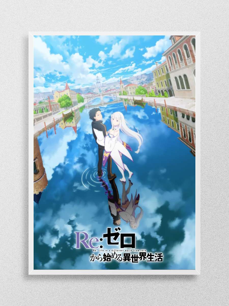 rezero Anime Poster Çerçevesiz Yüksek Kalite Anime Duvar Poster