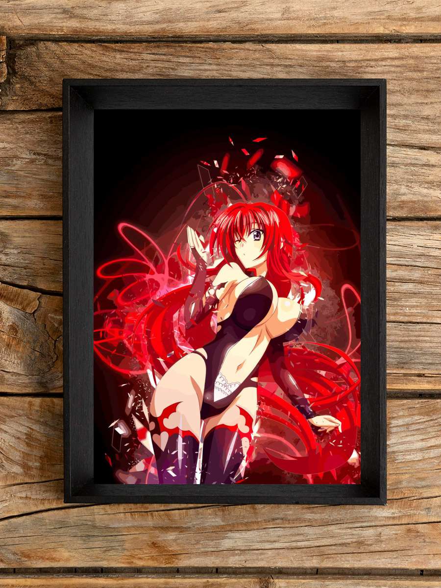 Rias gremory Anime Poster Çerçevesiz Yüksek Kalite Anime Duvar Poster