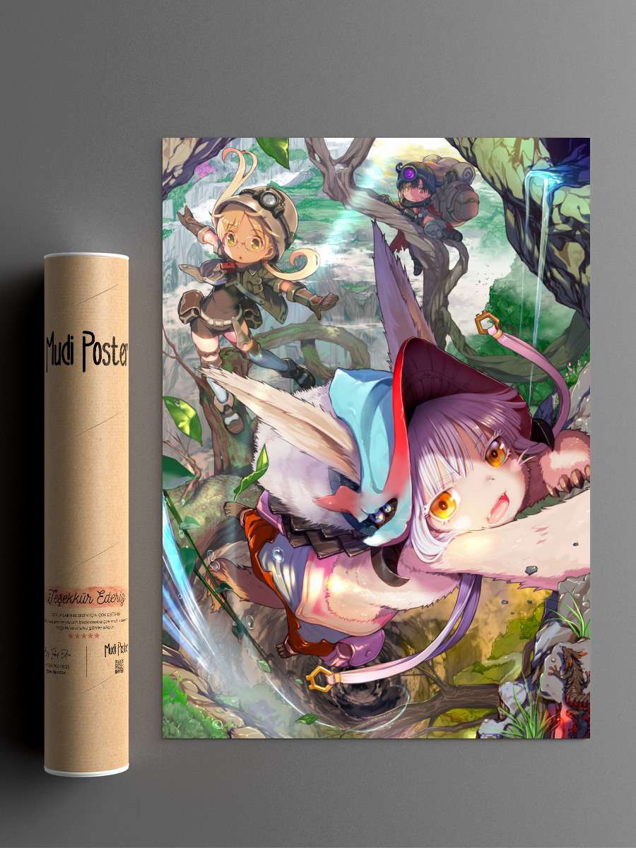 Rikos Adventure anime Anime Poster Çerçevesiz Yüksek Kalite Anime Duvar Poster