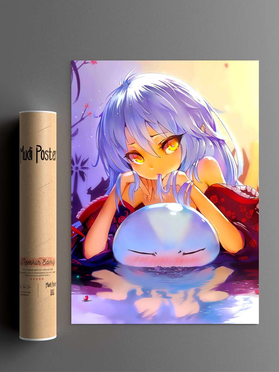 Rimuru Anime Poster Çerçevesiz Yüksek Kalite Anime Duvar Poster