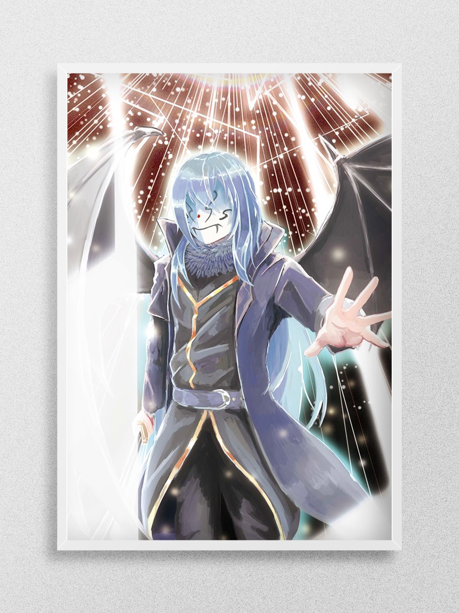Rimuru Anime Poster Çerçevesiz Yüksek Kalite Anime Duvar Poster