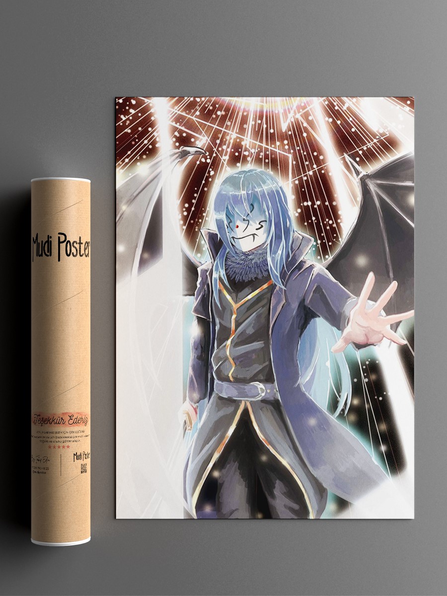 Rimuru Anime Poster Çerçevesiz Yüksek Kalite Anime Duvar Poster