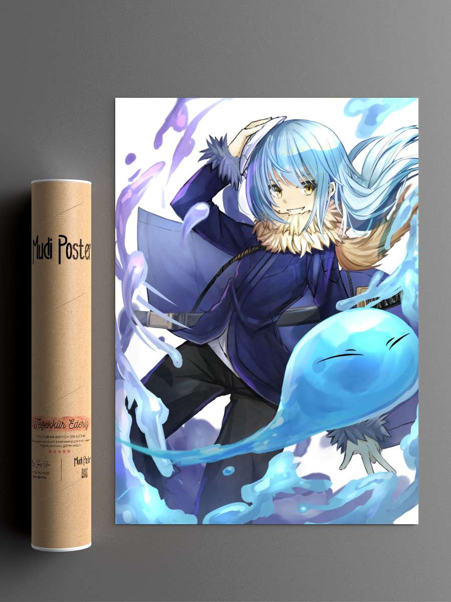 Rimuru Anime Poster Çerçevesiz Yüksek Kalite Anime Duvar Poster