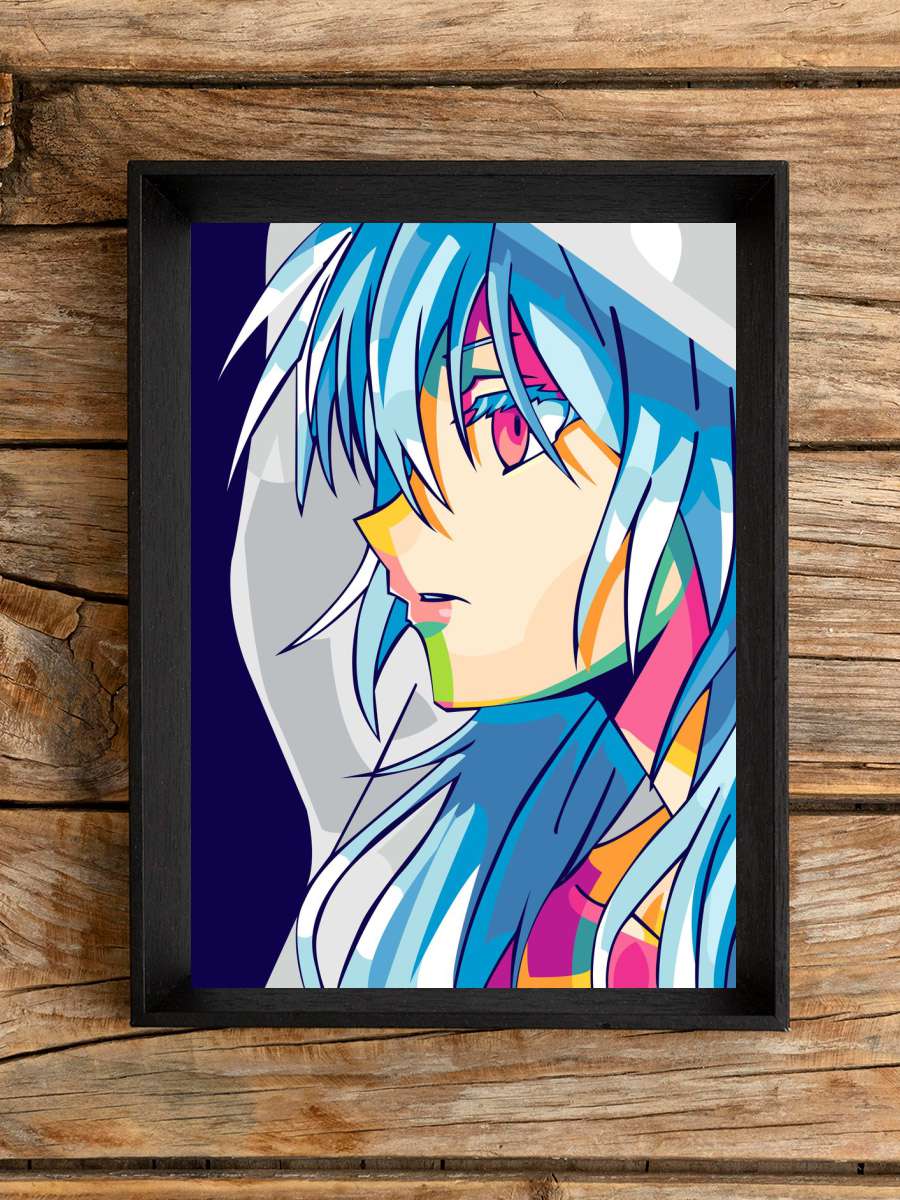 Rimuru Tempest pop art Anime Poster Çerçevesiz Yüksek Kalite Anime Duvar Poster